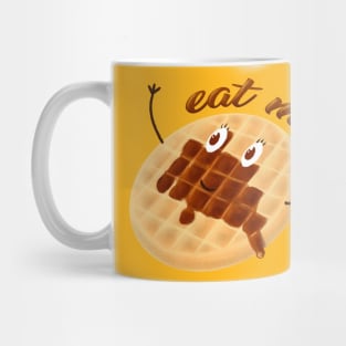 Eat me waffle t-shirt Mug